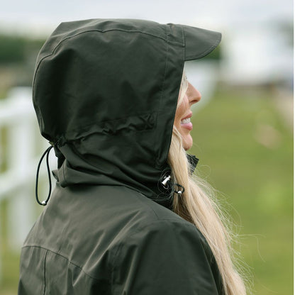 Utopia Long Waterproof Stretch Riding Coat, vattentät ridkappa med hållbar tillverkning