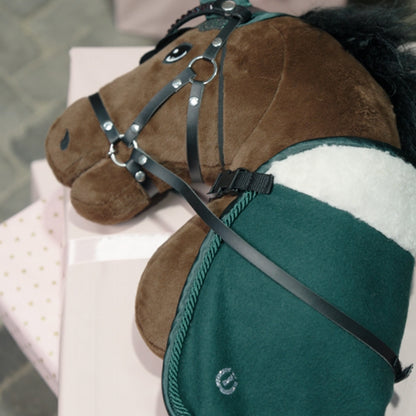 Hobby Horse fleece blanket Free Spirit, fleecetäcke för käpphäst, flera färger
