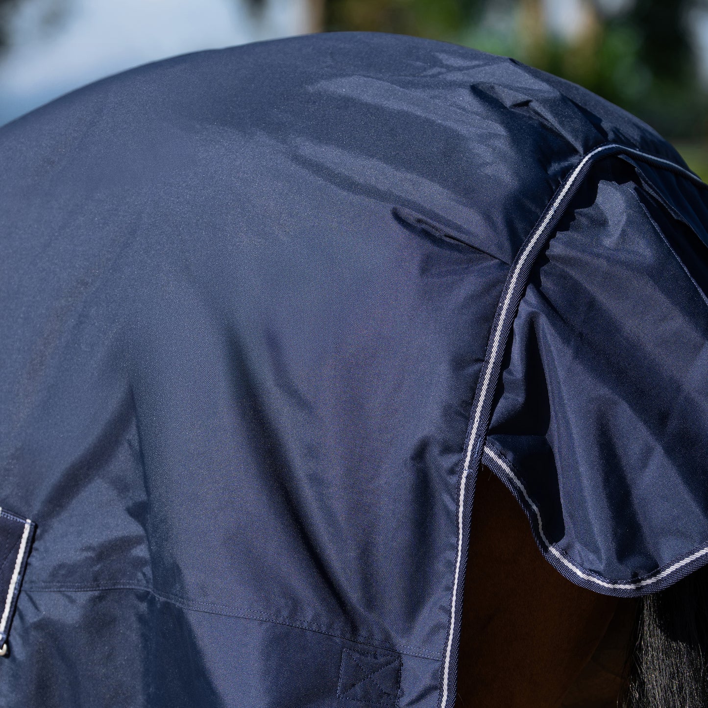 Outdoor Blanket Basic with high neck, utetäcke med hög hals, flera färger