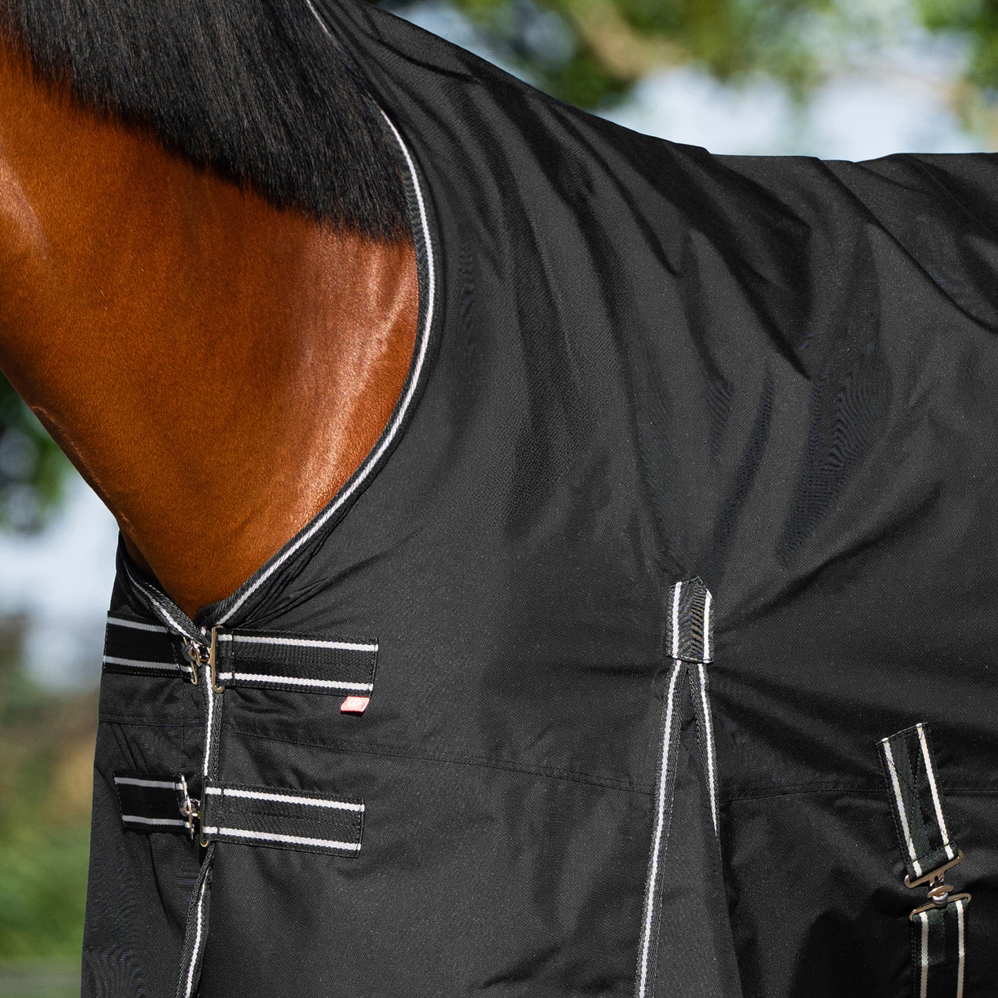 Outdoor Blanket Basic with high neck, utetäcke med hög hals, flera färger