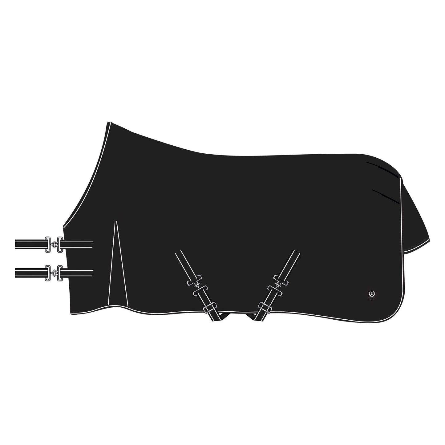 Outdoor blanket Basic, 0g without neck, regntäcke med fleece, flera färger