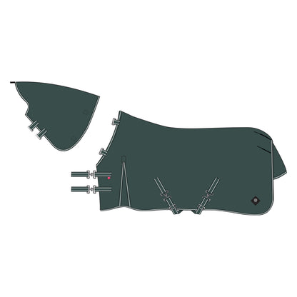 Outdoor blanket Basic with detachable neck 200gr, utetäcke flera färger