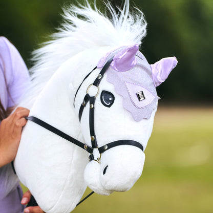 Hobby Horse flyveil Free Spirit, luva med öron för käpphäst, flera färger