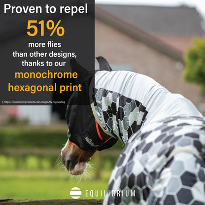 Field Relief Fly Rug, flugtäcke med mönster som repellerar insekter