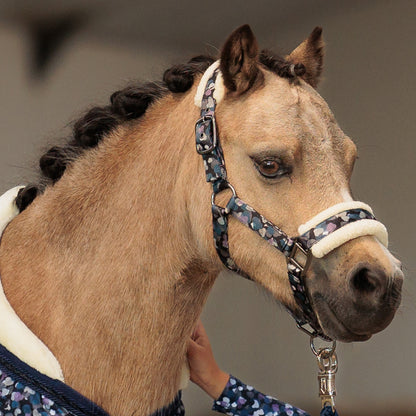 Imperial Riding Headcollar Petit, grimma för shettis med fuskpäls