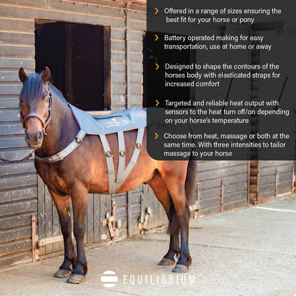 Equilibrium Massage Pad Heatsense, massagepad med värme