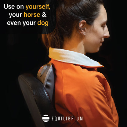 Equilibrium Massage Mitt Hotspot, massagehandske med värme för dig och din häst