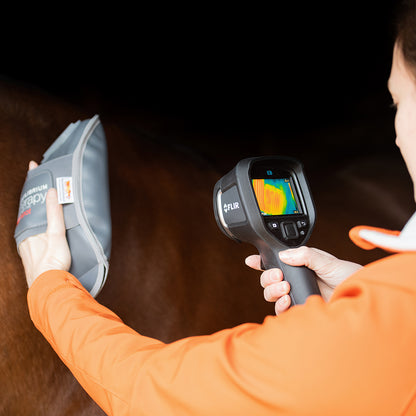 Equilibrium Massage Mitt Hotspot, massagehandske med värme för dig och din häst