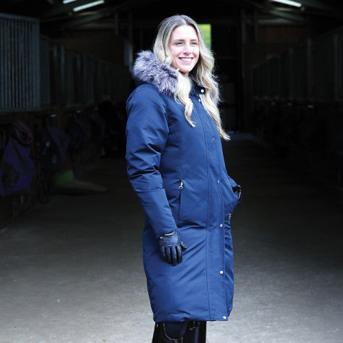 Equetech Inferno Heated Waterproof Riding Coat, uppvärmd vinterridkappa