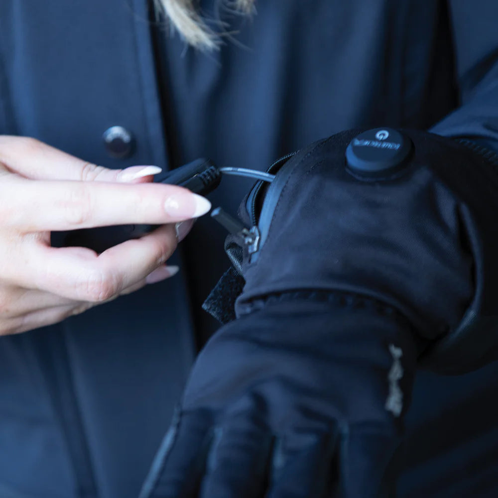 Inferno Winter Heated Riding Gloves, uppvärmda ridhandskar