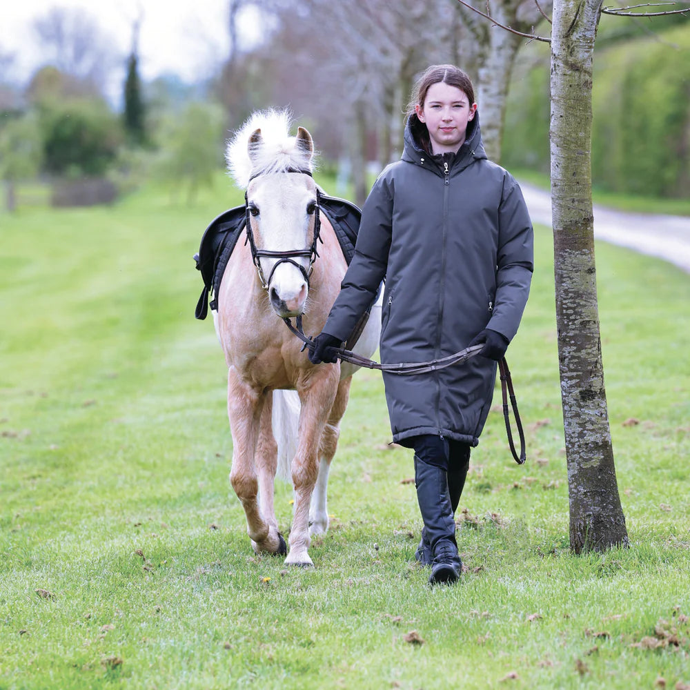 Equetech Reversible Shield Waterproof Padded Coat, vändbar vattentät ridkappa