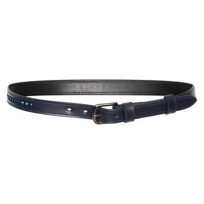 Belt Olania Sparkle, smalt läderbälte, flera färger