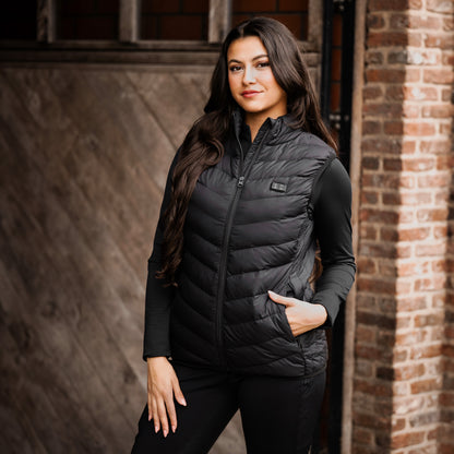 Bodywarmer Heated, härlig uppvärmd ridväst