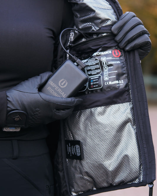 Bodywarmer Heated, härlig uppvärmd ridväst