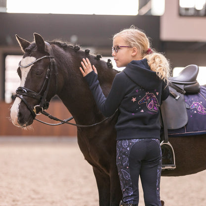 Imperial Riding Kids Hoodie Glorious, hoodie för barn med mönster på rygg