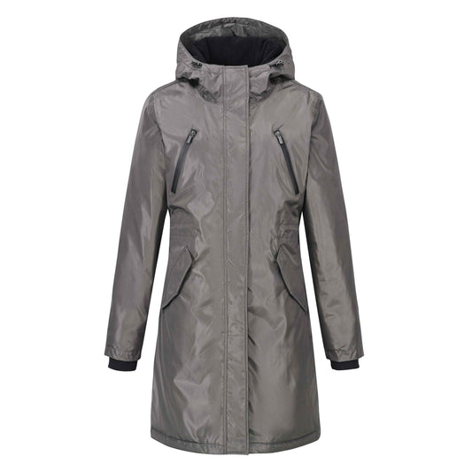 Tech Parka Jolly, lång parka med huva