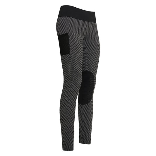 Imperial Riding Riding Tights Diamond Bubble Knee, knäskodda ridtights med hög midja