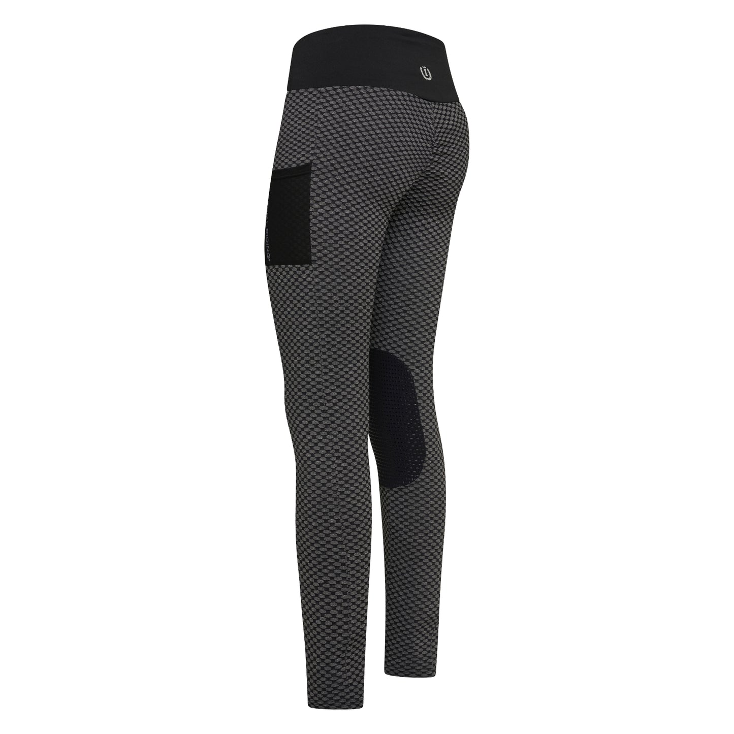 Imperial Riding Riding Tights Diamond Bubble Knee, knäskodda ridtights med hög midja