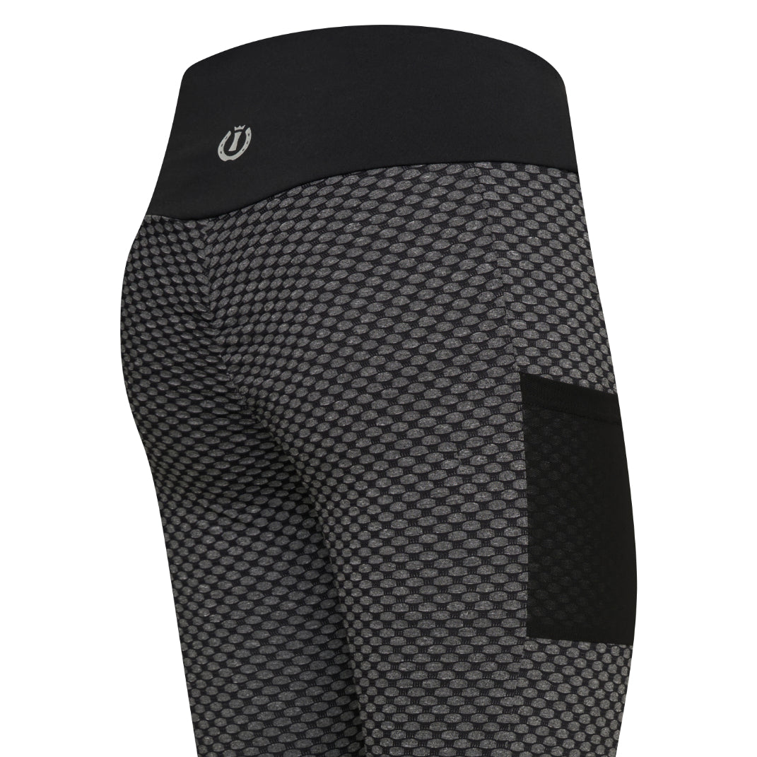 Imperial Riding Riding Tights Diamond Bubble Knee, knäskodda ridtights med hög midja