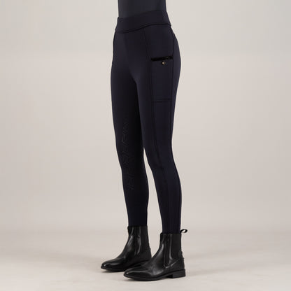 Riding Tights Teddy FullGrip, helskodda vinterridtights