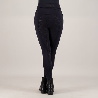 Riding Tights Teddy FullGrip, helskodda vinterridtights