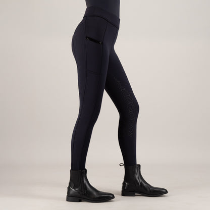 Riding Tights Teddy FullGrip, helskodda vinterridtights