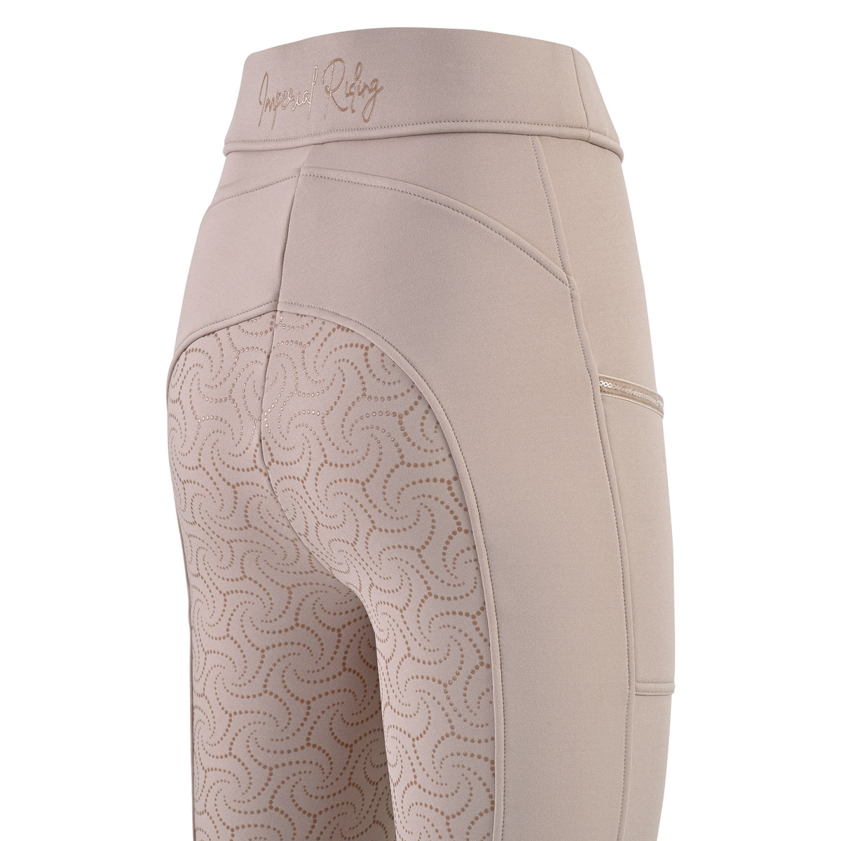 Riding Tights Teddy FullGrip, helskodda vinterridtights