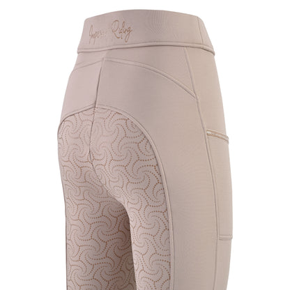 Riding Tights Teddy FullGrip, helskodda vinterridtights