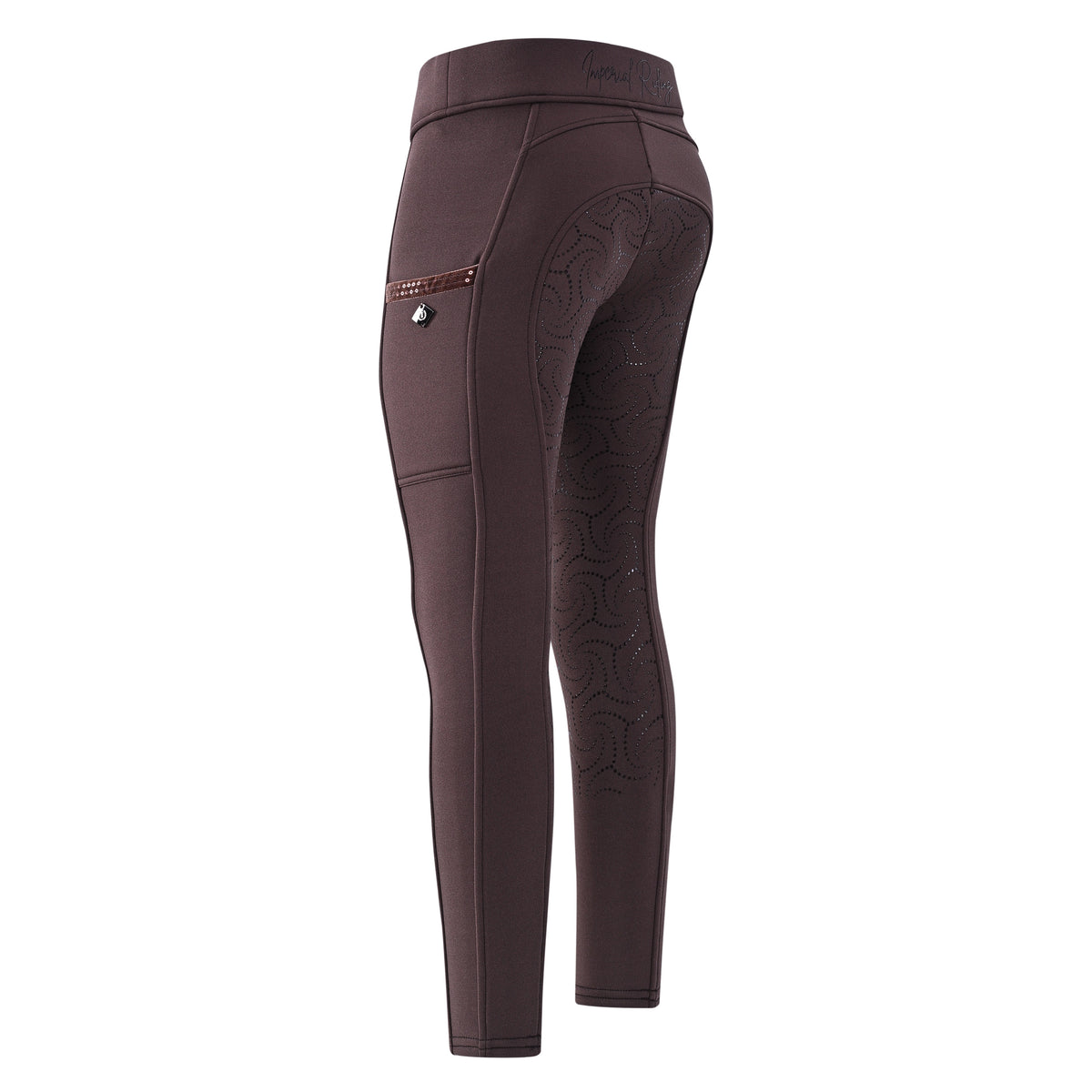 Kids Riding Tights Teddy FullGrip, helskodda vinterridtights barn/junior