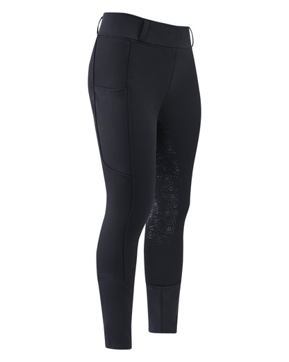 Kids Riding Tights Laura FullGrip, vintertights junior
