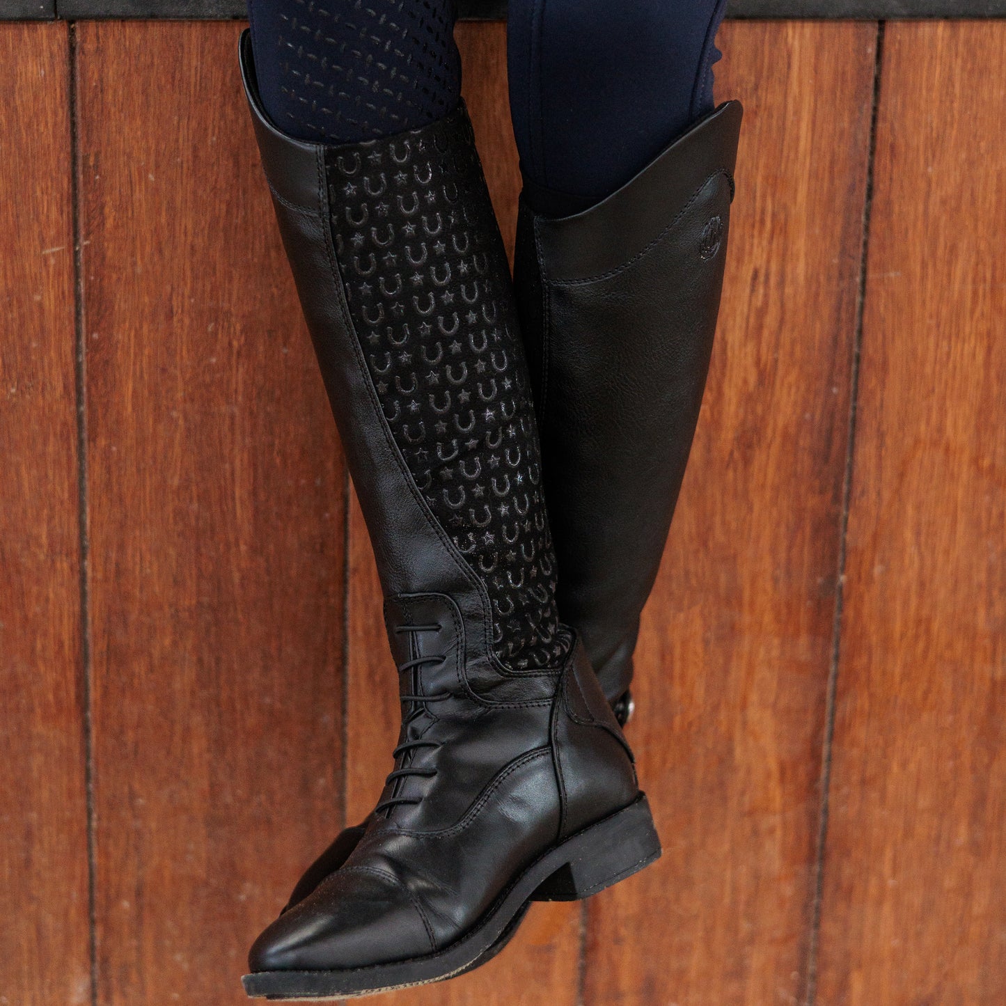 Imperial Riding Kids Riding boots Walker Glam, läderridstövel allround för juniorer