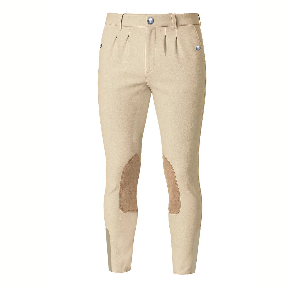 Mens Elite Breeches, ridbyxor herr, knäskodda, flera färger