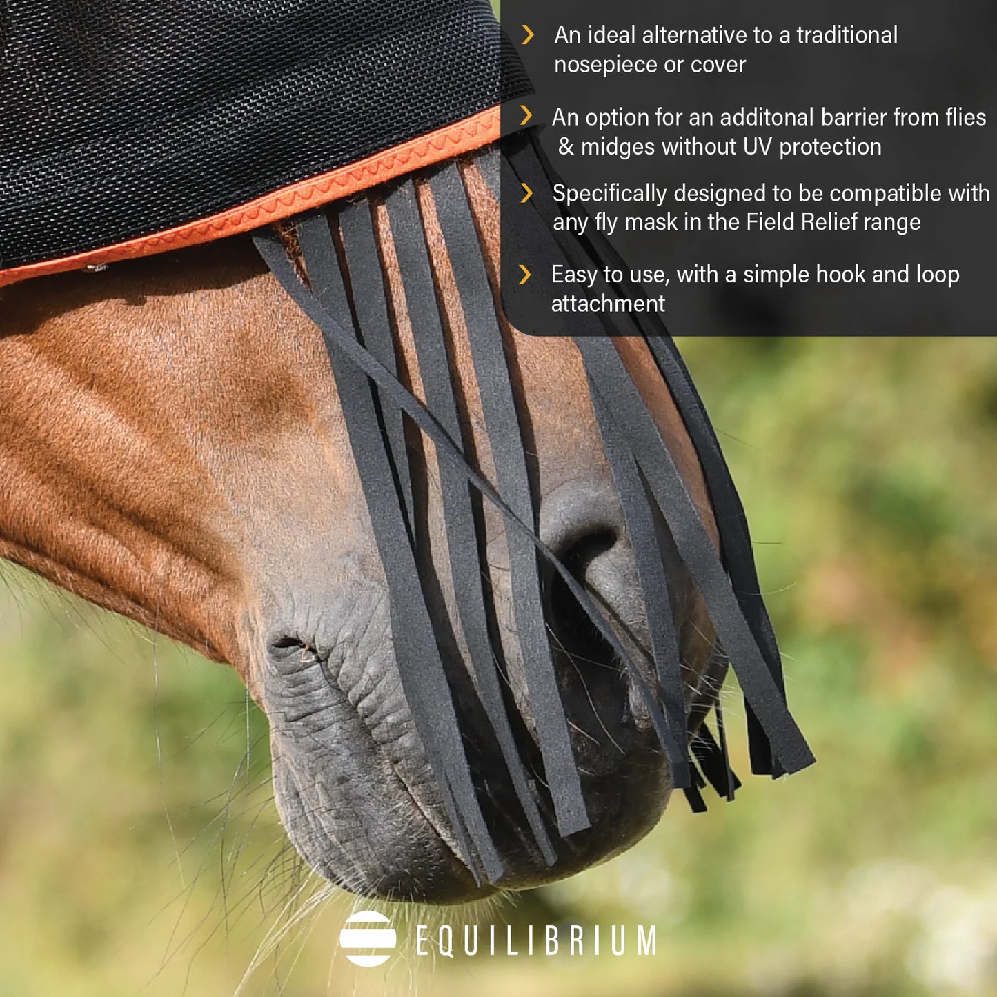 Field Relief Muzzle Fringe, flugskydd, flera färger