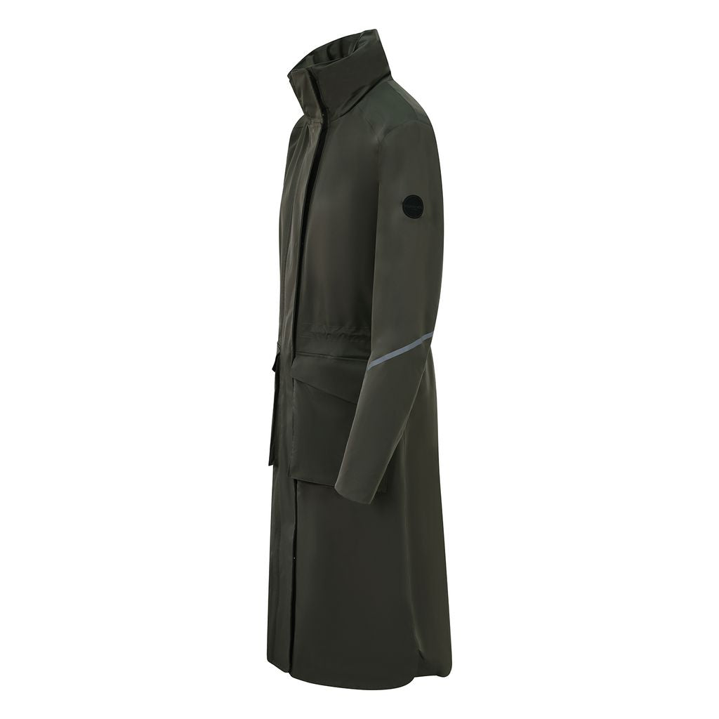 Utopia Long Waterproof Stretch Riding Coat, vattentät ridkappa med hållbar tillverkning