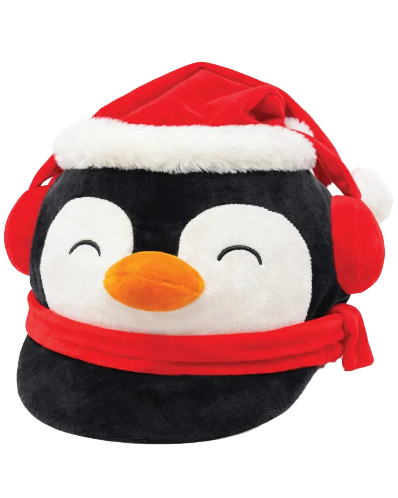 Pippin Penguin Hat Silk, julig pingvindesign