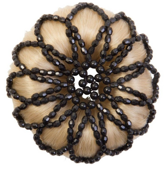 Imperial Riding Knot net Pearls, hårnät med dekorativa pärlor