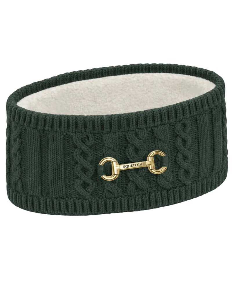 Reknit Cable Bit Knit Headband, vattentätt stickat pannband
