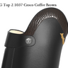 Croco Coffee Brown (Lack)