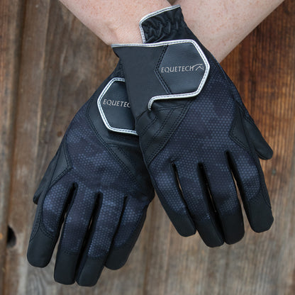 Equetech Stellar Supa-Grip Riding Gloves, ridhandskar med supergrepp