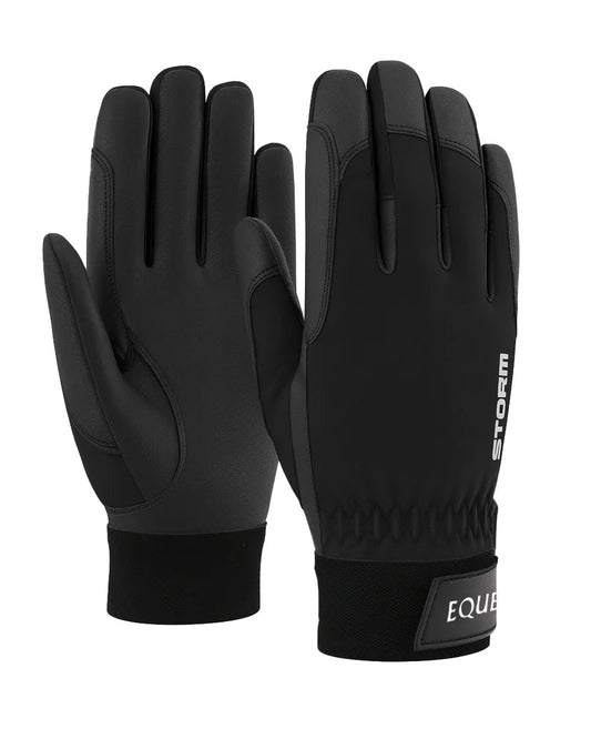 Children Storm Waterproof Riding Gloves, vattentäta barn/junior