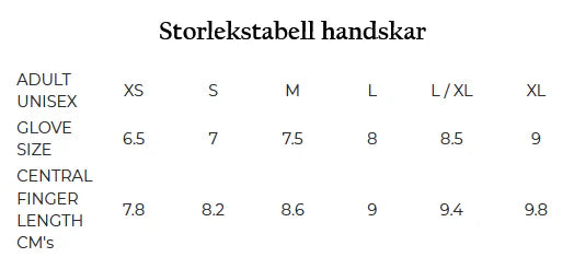 Handskar vuxna