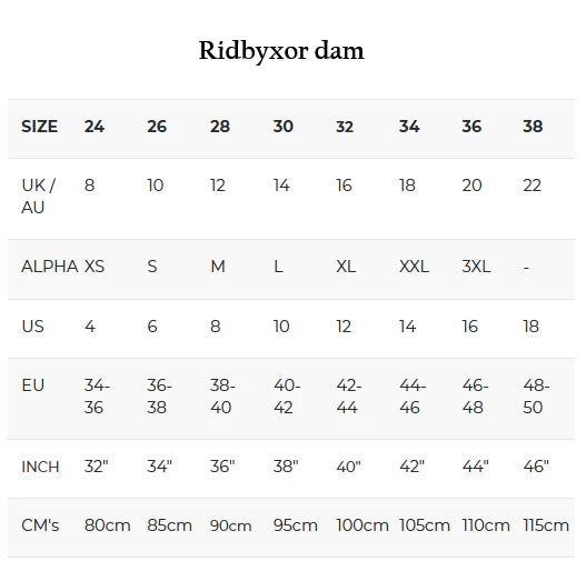 Ridbyxor/Ridtights Equetech dam