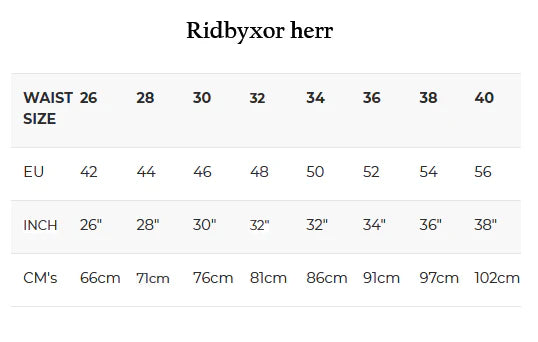Ridbyxor/ridtights herr Equetech