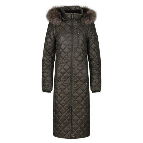 Equetech 2-in-1 Quilt Longline Coat / Gilet, lång quiltad ridkappa/väst