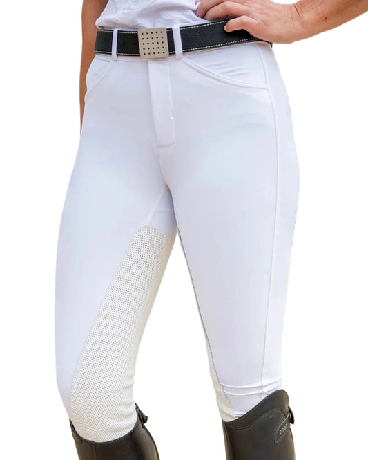 PerforMax Zip Front Full Seat, skoning perforerat hjortskinn