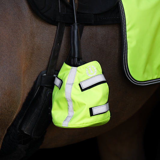 Stirrup toe warmer Reflective, reflekterande tåvärmare, flera färger