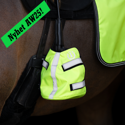 Stirrup toe warmer Reflective, reflekterande tåvärmare, flera färger