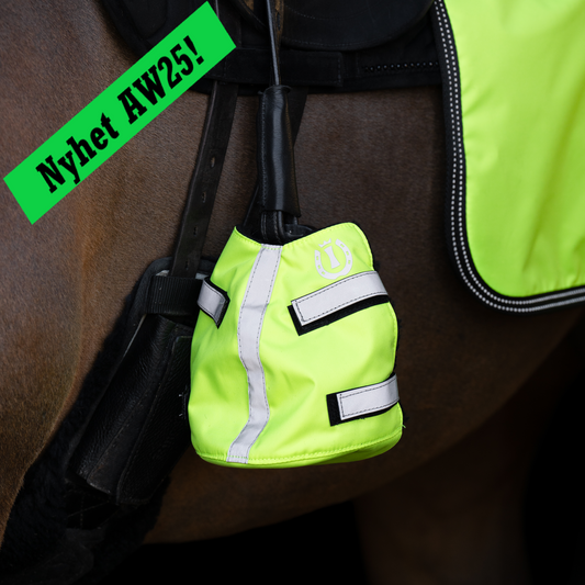 Stirrup toe warmer Reflective, reflekterande tåvärmare, flera färger