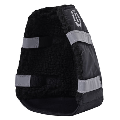 Stirrup toe warmer Luminous, reflekterande tåvärmare med LED-ljus