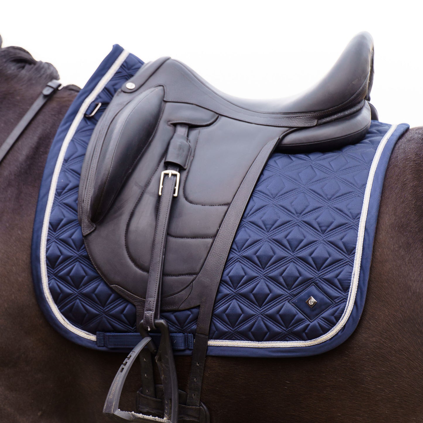 Saddlepad Lenny DR, blankt dressyrschabrak, flera färger